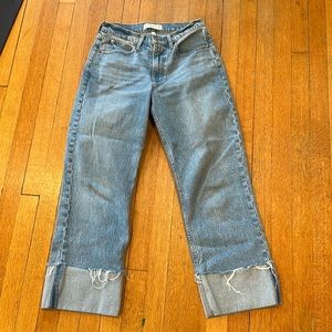 Abercrombie & Fitch midrise baggy jeans